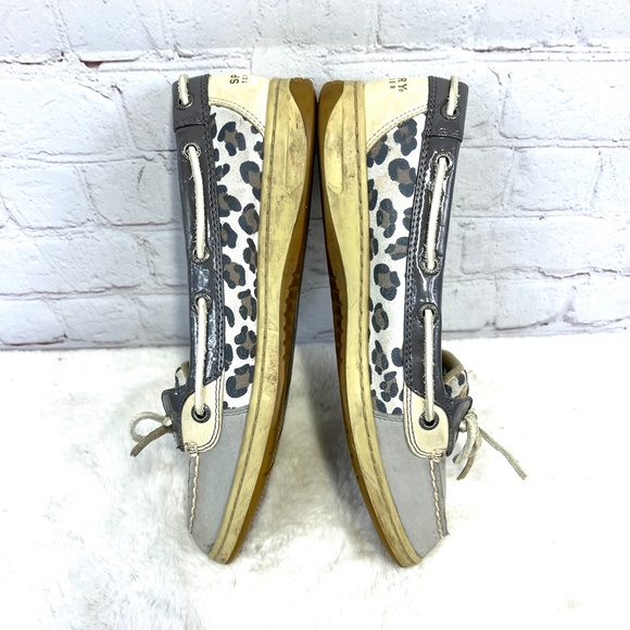 🚫SOLD! |•SPERRY•| Leather Top-Siders Animal Print - Picture 3 of 9
